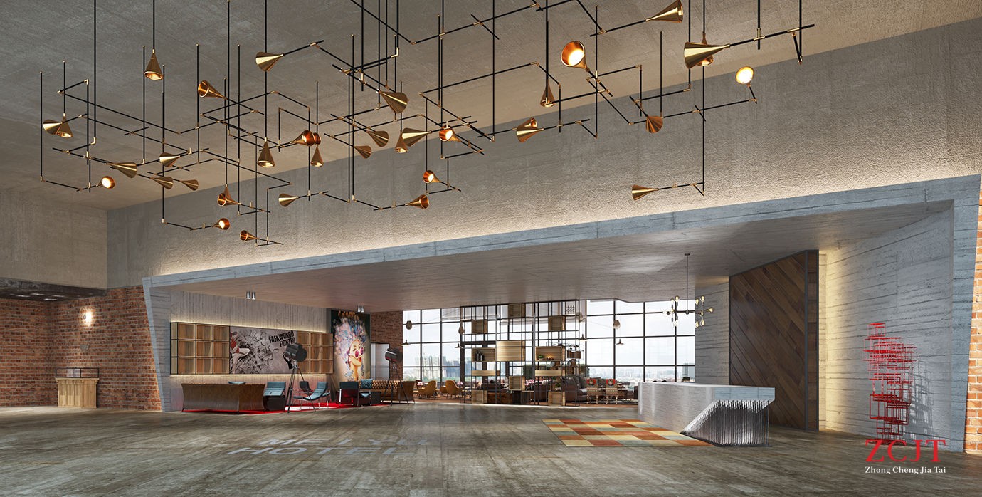 酒店大堂装修、酒店室内装修公司